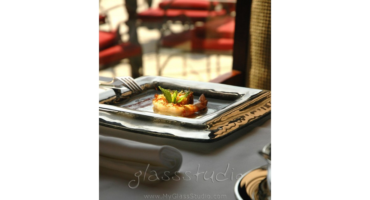 ガラス食器, テーブルコーディネート, ラタトゥイユ