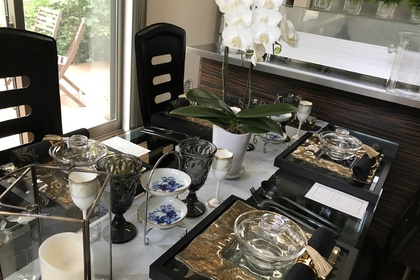 テーブルコーディネート, 胡蝶蘭, 食器, オリエンタル, ラタトゥイユ