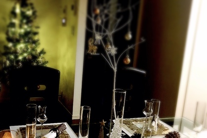 テーブルコーディネート, クリスマス,　クリスマステーブルコーディネート