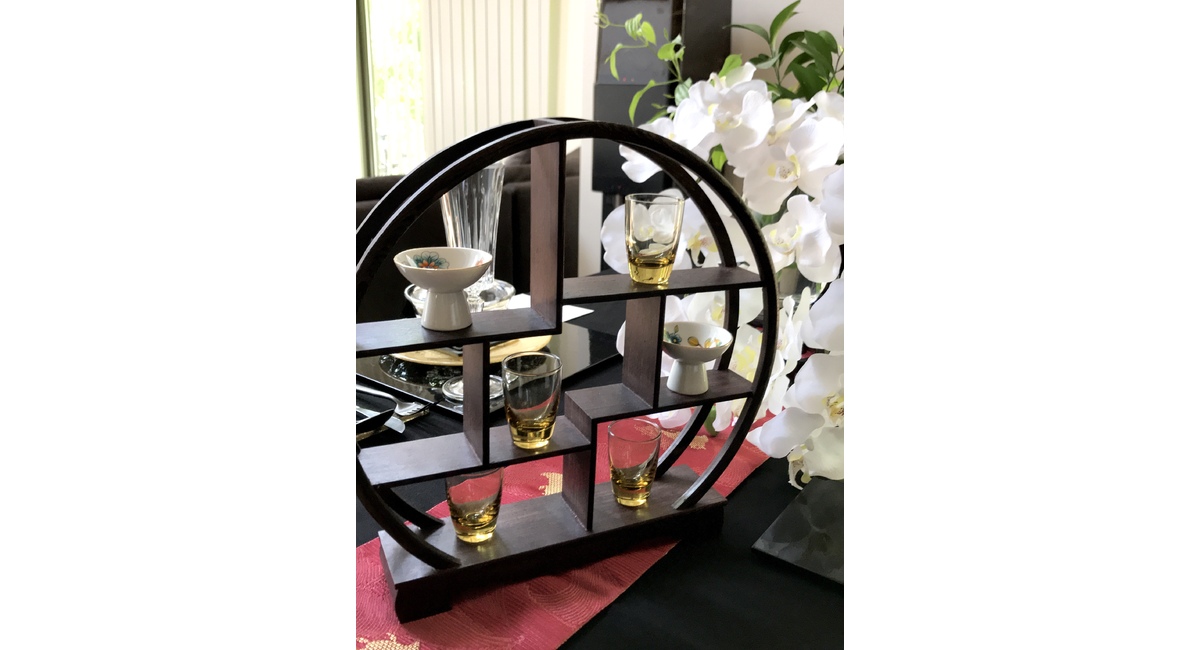 シノワズリ モダンシノワ シノワズリテーブルコーディネート ハイティースタンド