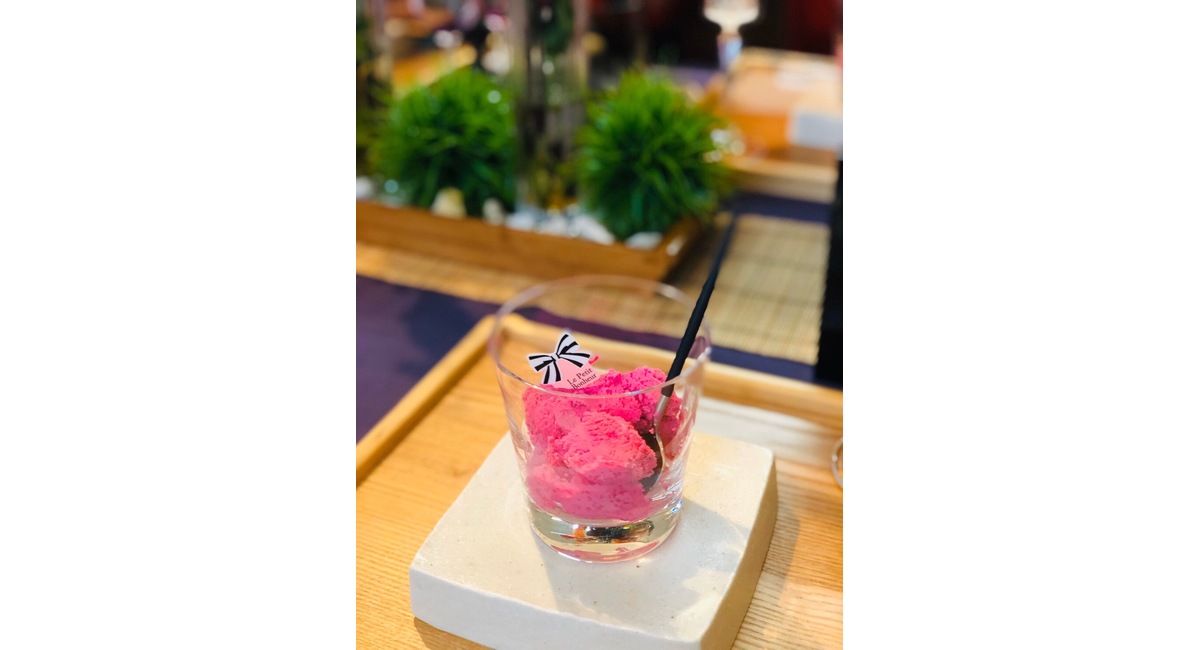 ビーツ, 和食, 和テーブルコーディネートビーツ, ビーツのアイスクリーム