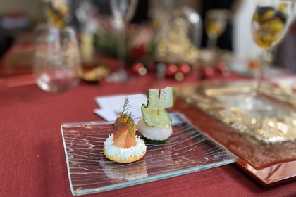 クリスマス, テーブルコーディネート, クリスマステーブルコーディネート, クリスマス前菜