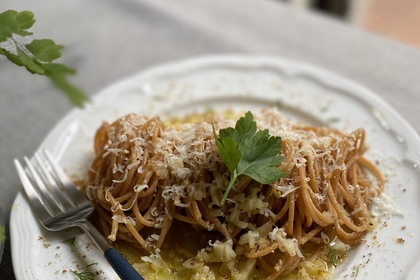 イタリアン,　春テーブルコーディネート, 有機全粒粉パスタ, アルチェネロ