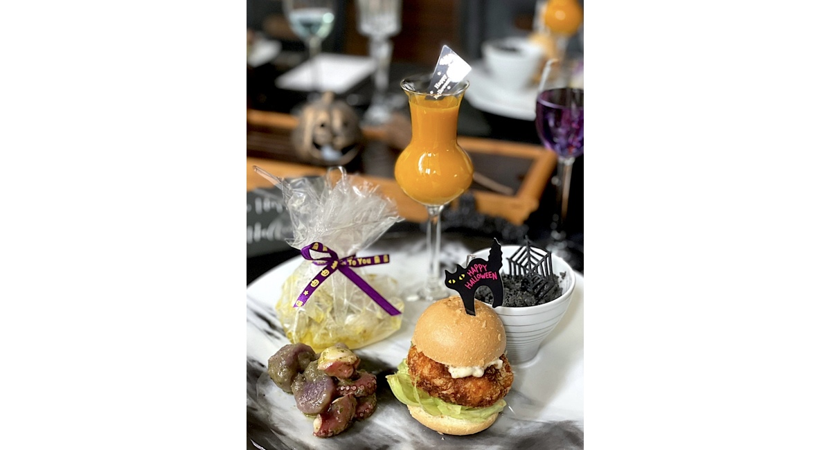 ハロウィン,　ハロウィンテーブルコーディネート, テーブルコーディネート, 料理教室, 料理教室練馬, 日本酒ペアリング