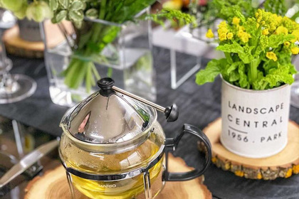 春テーブル, 春テーブルコーディネート, おもてなし料理, フィンガーフード, 日本酒ペアリング