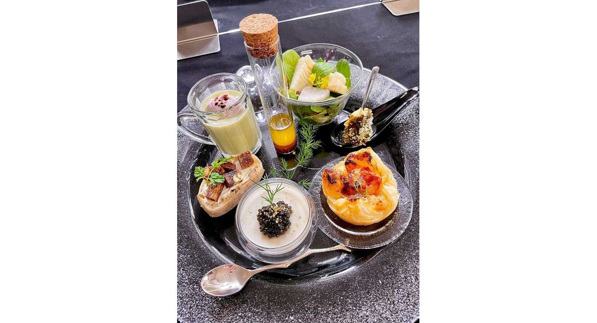 日本酒ペアリング, 和テーブル, テーブルコーディネート, 春テーブル, フィンガーフード