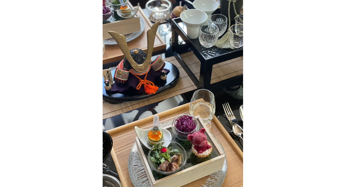 春テーブル, 春テーブルコーディネート, おもてなし料理, フィンガーフード, 日本酒ペアリング